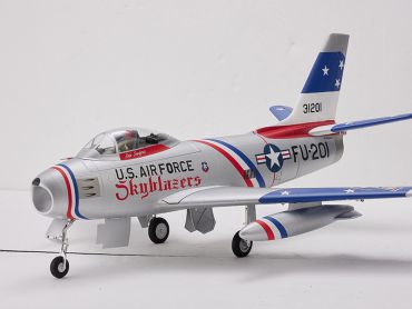 FMS F-86 Skyblazer Jet EDF 80 PNP blau - 122 cm